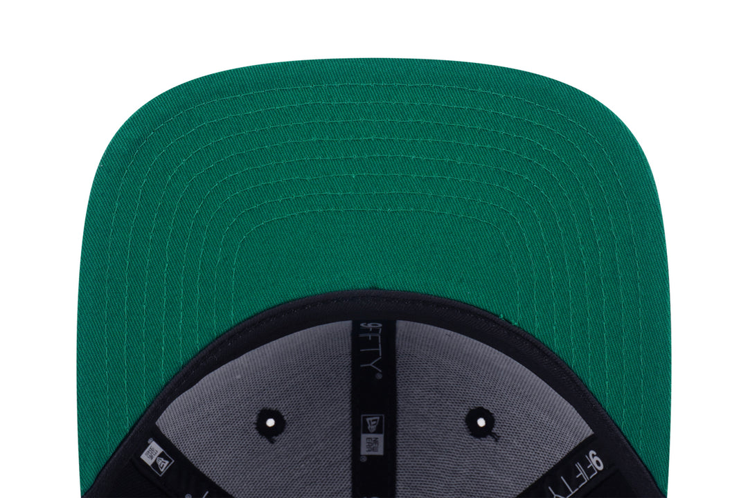 New Era หมวกรุ่น Boston Celtics Nba Infilled Black 9Fifty Of Pcv Cap