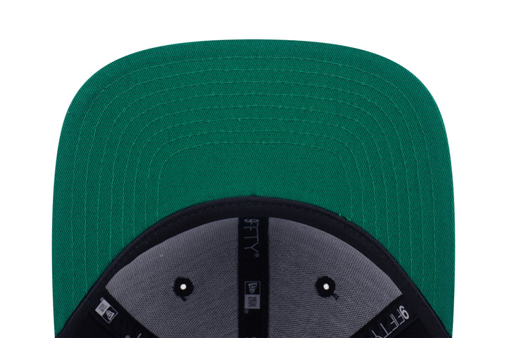 New Era หมวกรุ่น Boston Celtics Nba Infilled Black 9Fifty Of Pcv Cap