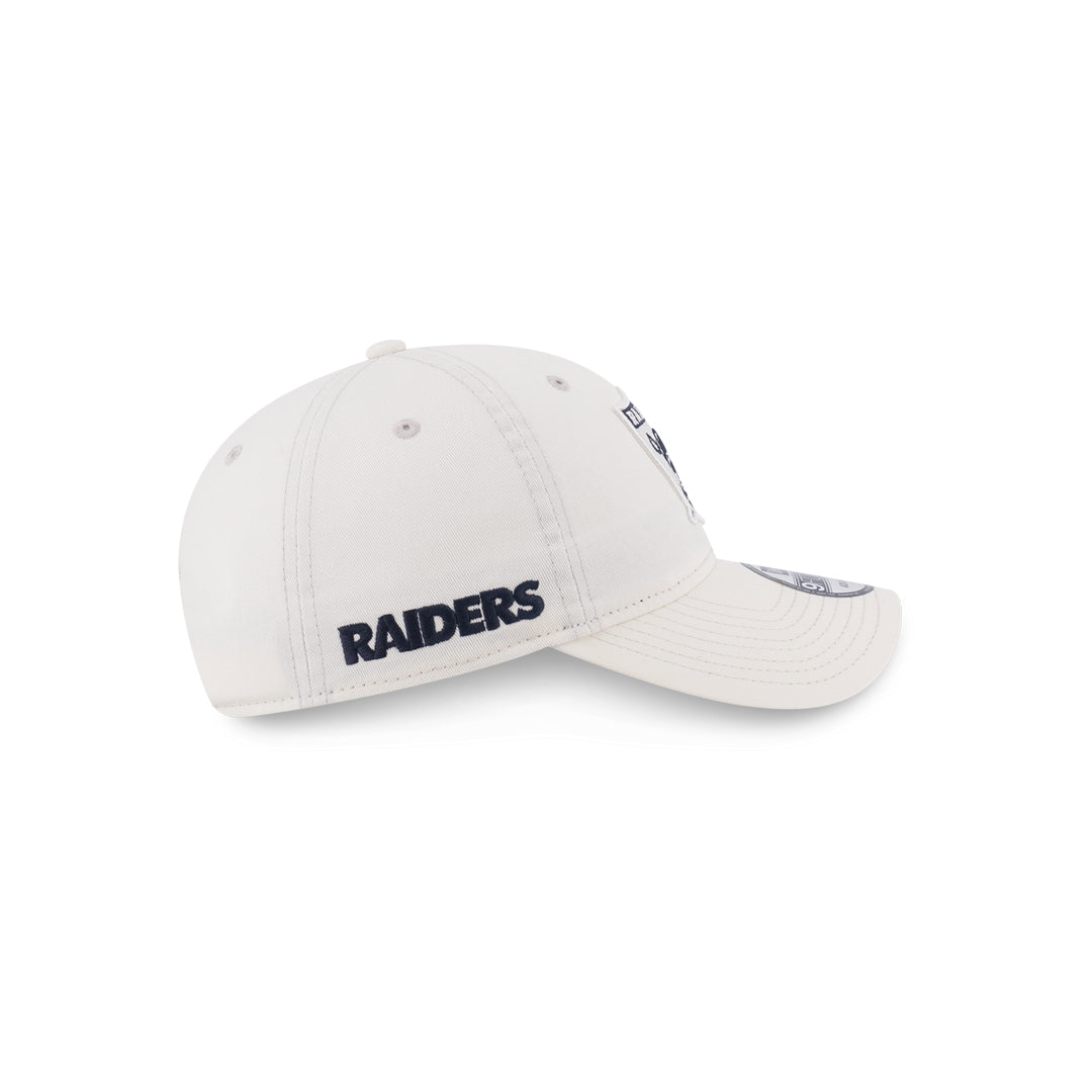 New Era หมวกรุ่น Oakland Raiders Nfl Historic Chrome White 9Forty Unst Cap