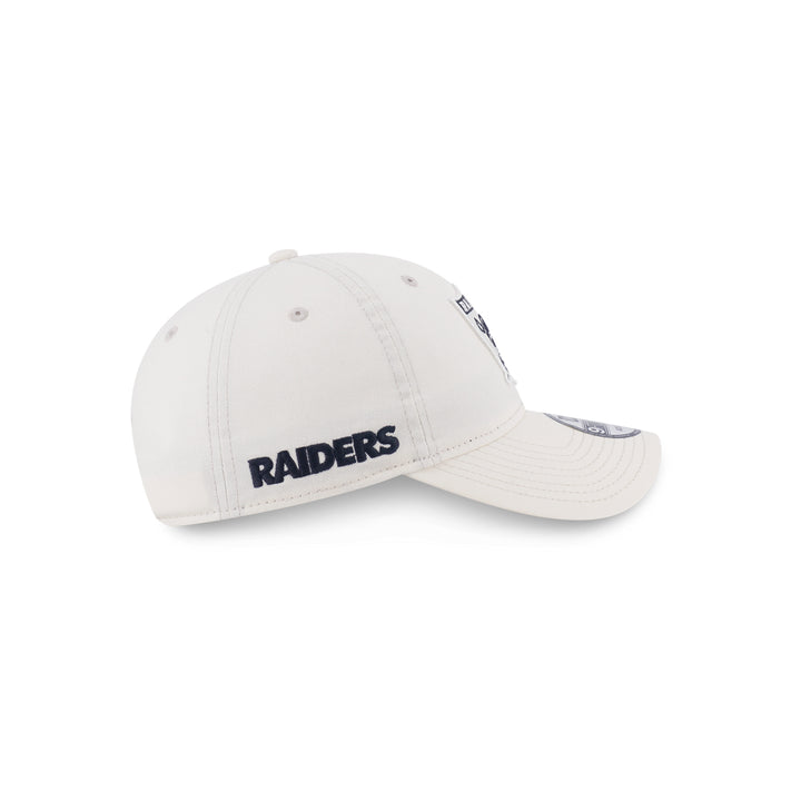 New Era หมวกรุ่น Oakland Raiders Nfl Historic Chrome White 9Forty Unst Cap