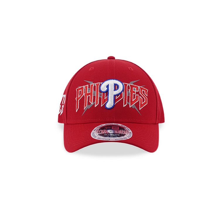 New Era หมวกรุ่น Philadelphia Phillies Rebellious Resistance Scarlet 9Forty M-Crown Cap