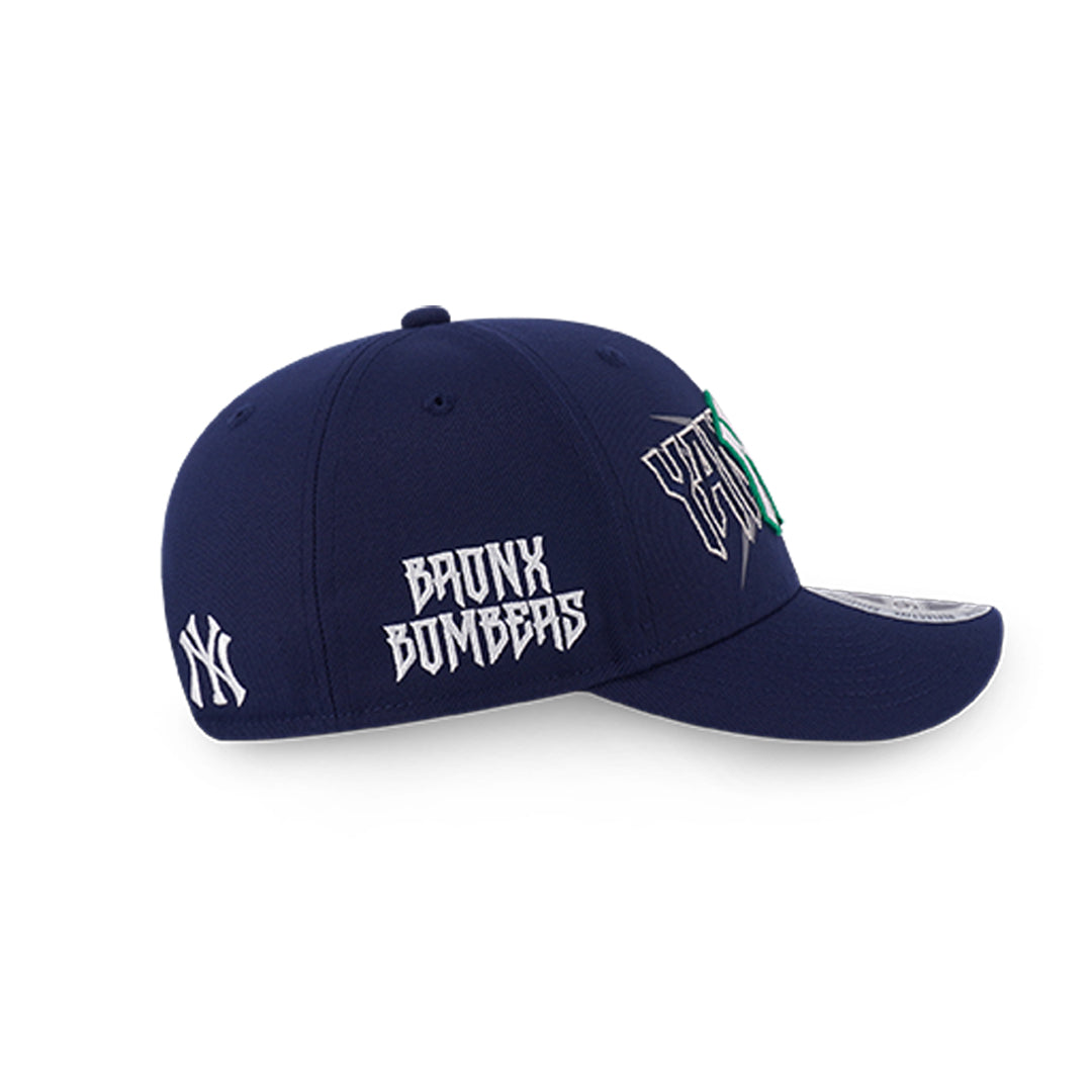 New Era หมวกรุ่น New York Yankees Rebellious Resistance Oceanside Blue 9Forty M-Crown Cap