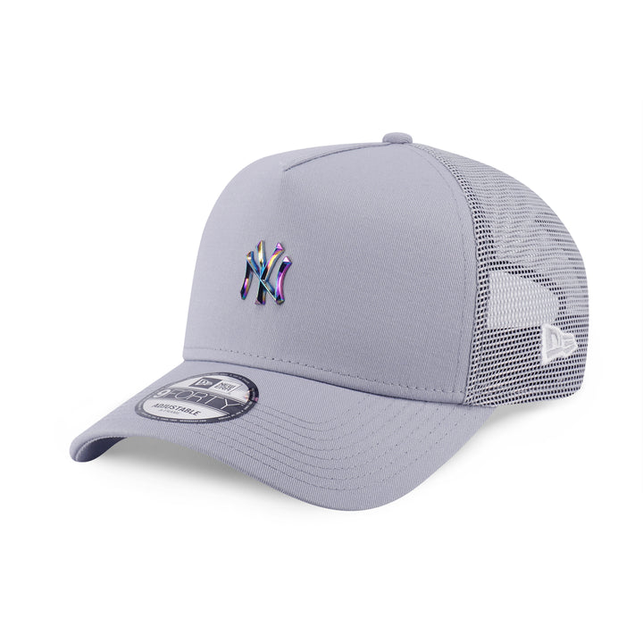 New Era หมวกรุ่น New York Yankees Mlb Metal Badge Dolphin Gray 9Forty Af