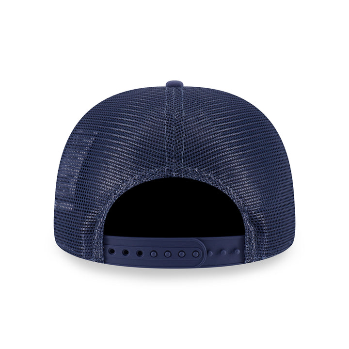 New Era หมวกรุ่น Los Angeles Dodgers Mlb Metal Badge Muted Indigo 9Forty Af Trucker Cap