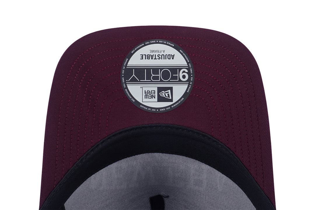 New Era หมวกรุ่น New Era Street Class Maroon Red 9Forty Af Cap