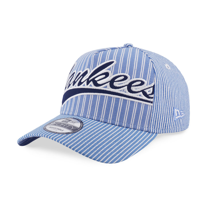 New Era หมวกรุ่น New York Yankees Patchwork Blue 9Forty Af Cap