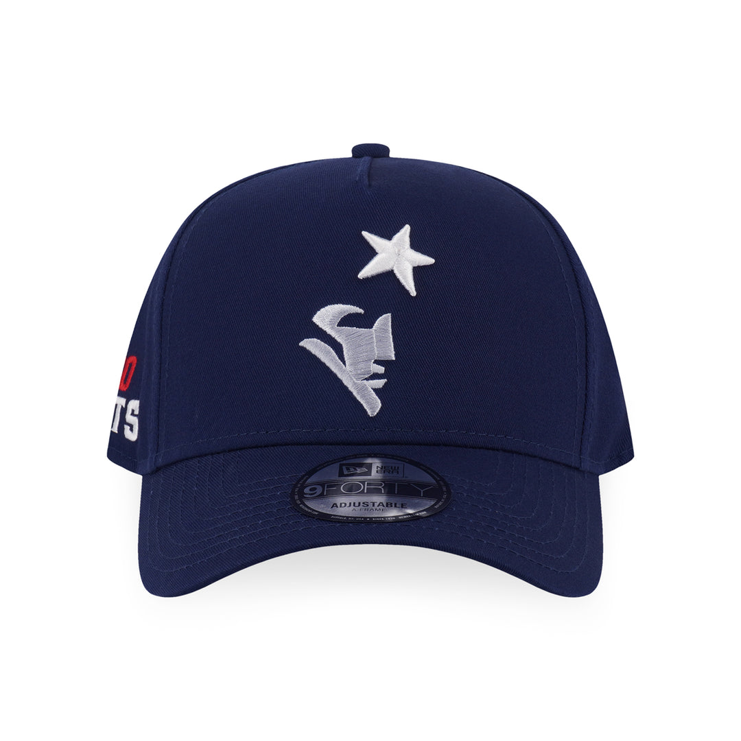 New Era หมวกรุ่น New England Patriots Nfl Fun Graphic Oceanside Blue 9Forty Af Cap
