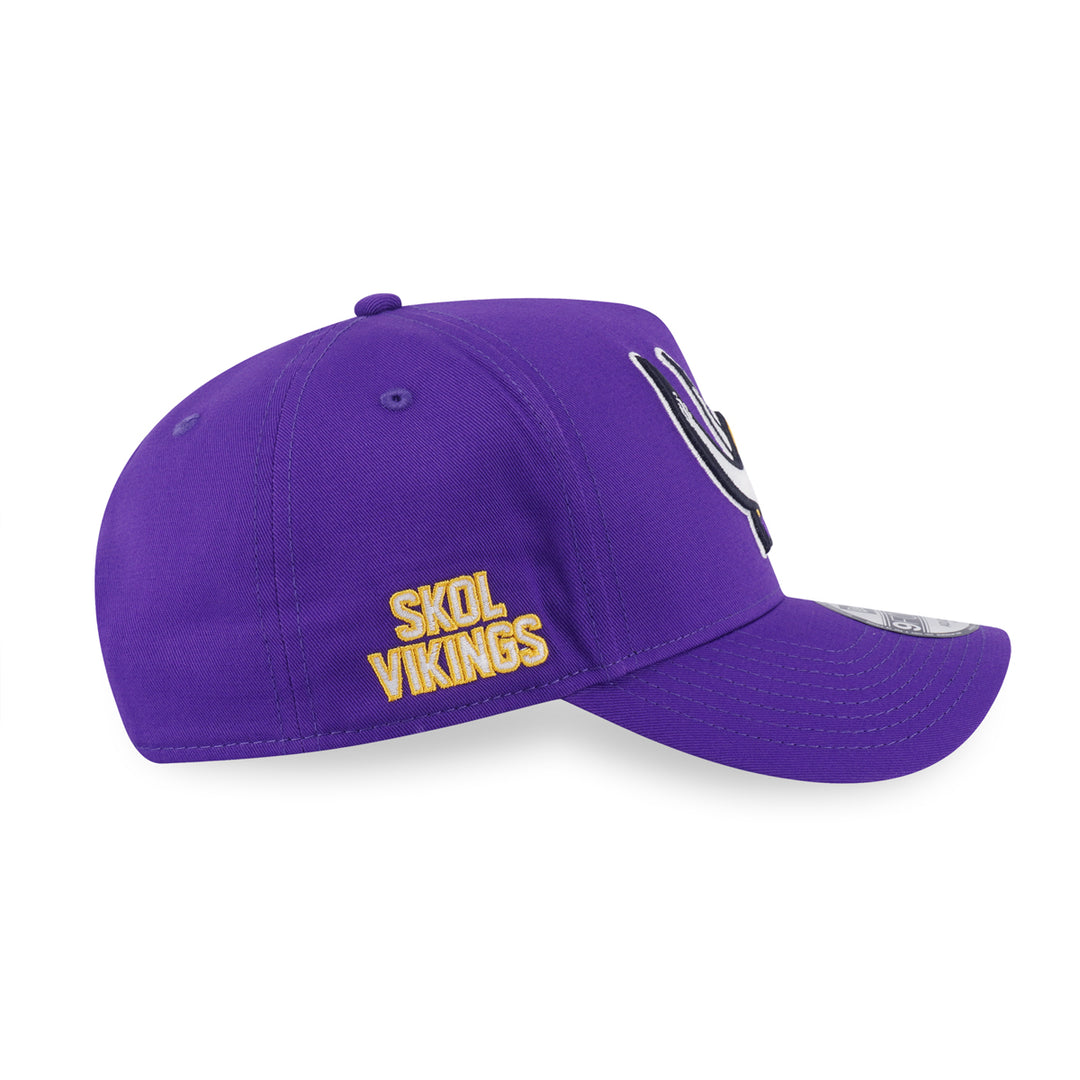 New Era หมวกรุ่น Minnesota Vikings Nfl Fun Graphic True Purple 9Forty Af Cap