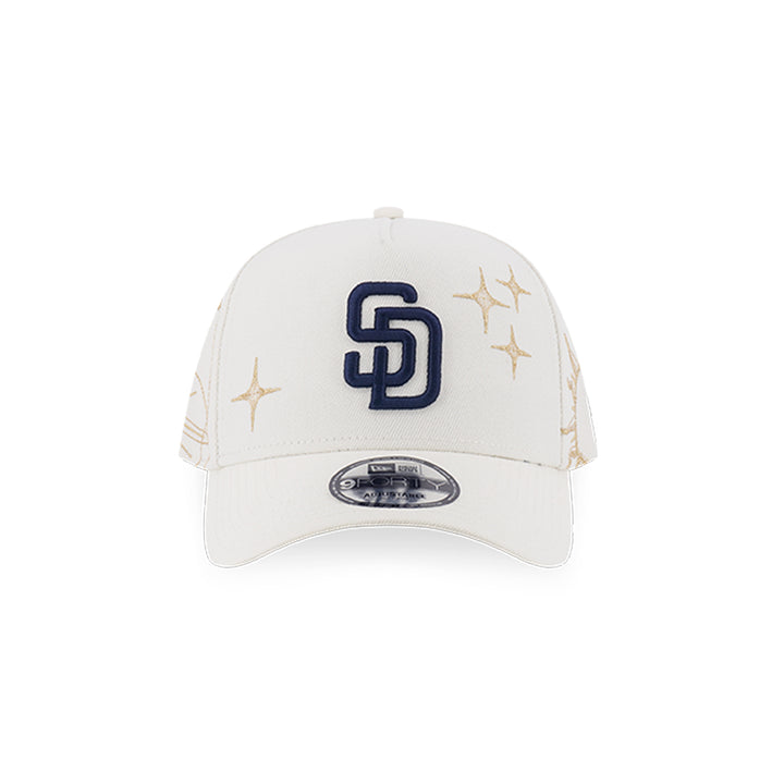 New Era หมวกรุ่น San Diego Padres Cosmic Craft Chrome White 9Forty Af Cap