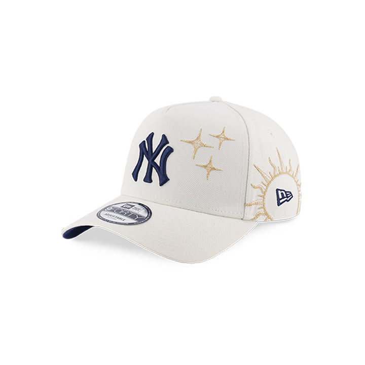 New Era หมวกรุ่น New York Yankees Cosmic Craft Chrome White 9Forty Af Cap
