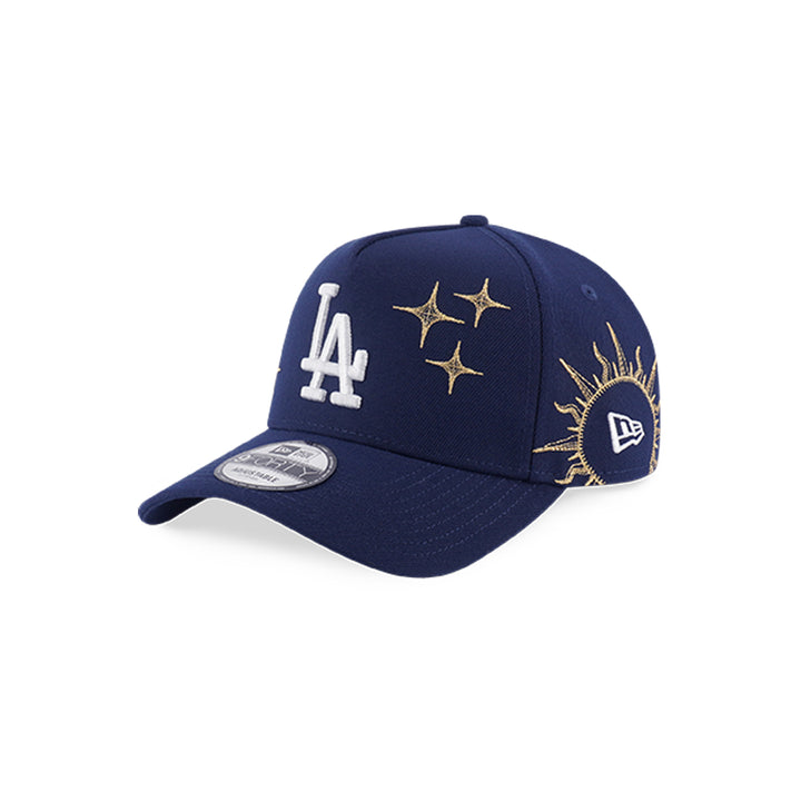New Era หมวกรุ่น Los Angeles Dodgers Cosmic Craft Oceanside Blue 9Forty Af Cap