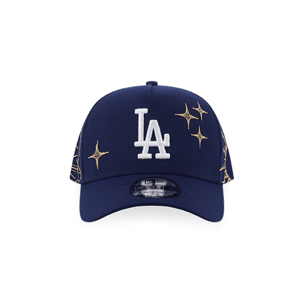 New Era หมวกรุ่น Los Angeles Dodgers Cosmic Craft Oceanside Blue 9Forty Af Cap