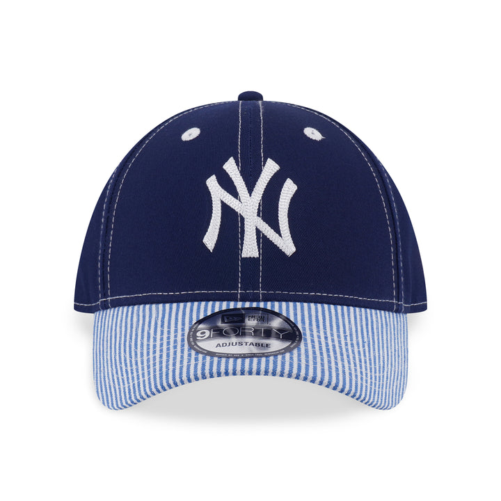 New Era หมวกรุ่น New York Yankees Patchwork Oceanside Blue 9Forty Cap