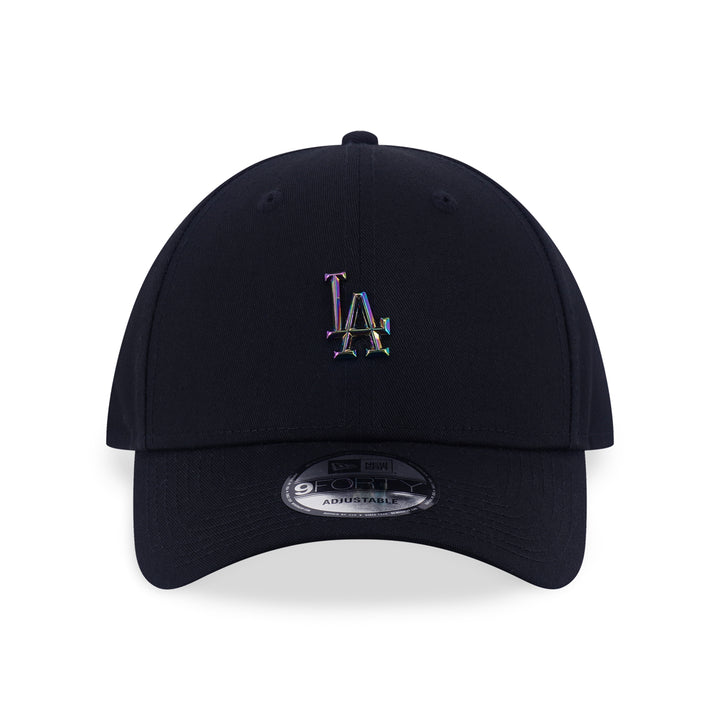 New Era หมวกรุ่น Los Angeles Dodgers Mlb Metal Badge Black 9Forty Cap