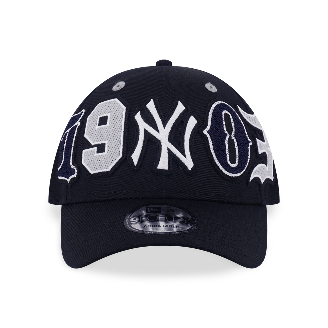 New Era หมวกรุ่น New York Yankees Mix League Patch Black 9Forty Cap