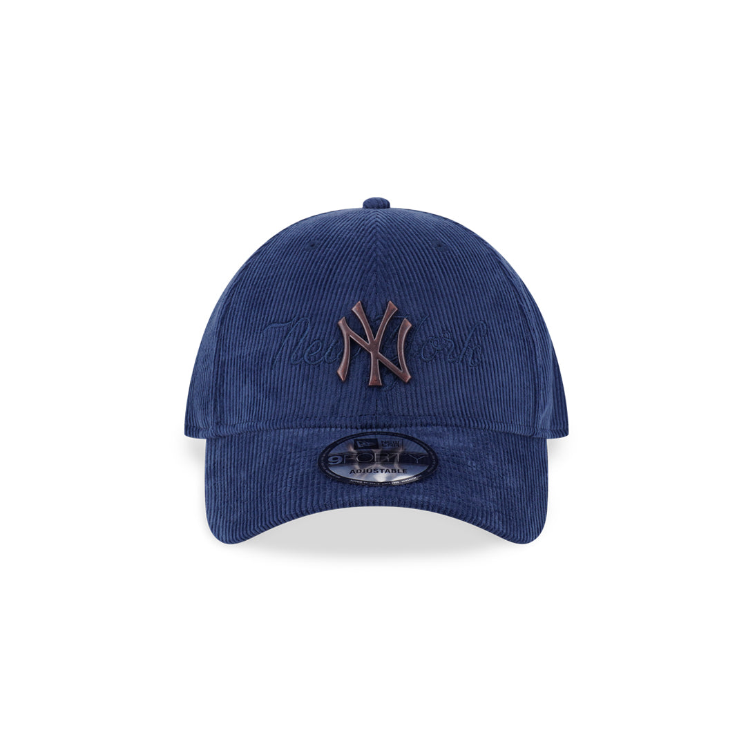New Era หมวกรุ่น New York Yankees Metal Copper Muted Indigo 9Forty Cap