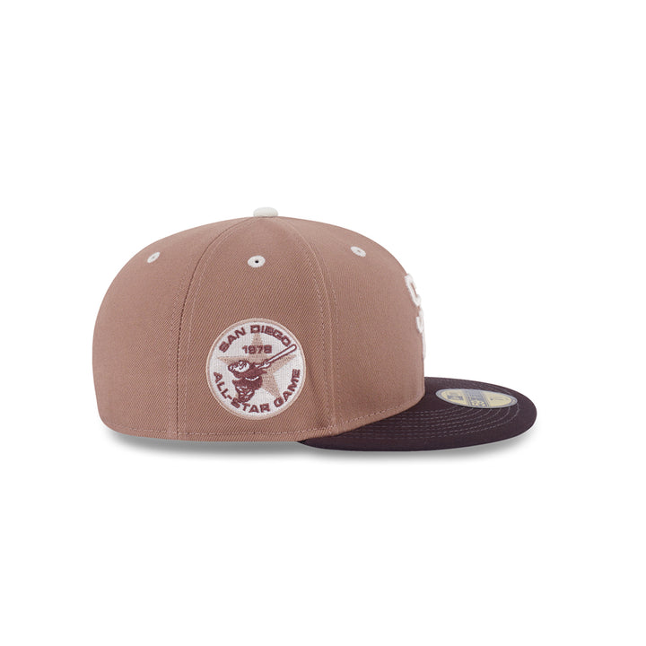 New Era หมวกรุ่น 59Fifty Pack - Iced Latte San Diego Padres Cooperstown Khaki 59Fifty Cap