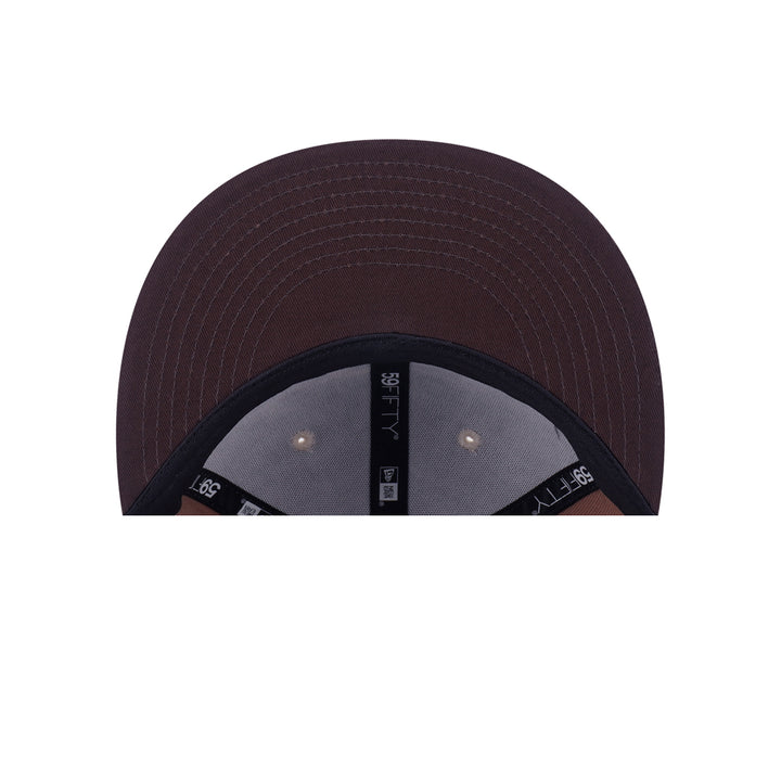 New Era หมวกรุ่น 59Fifty Pack - Iced Latte San Diego Padres Cooperstown Khaki 59Fifty Cap