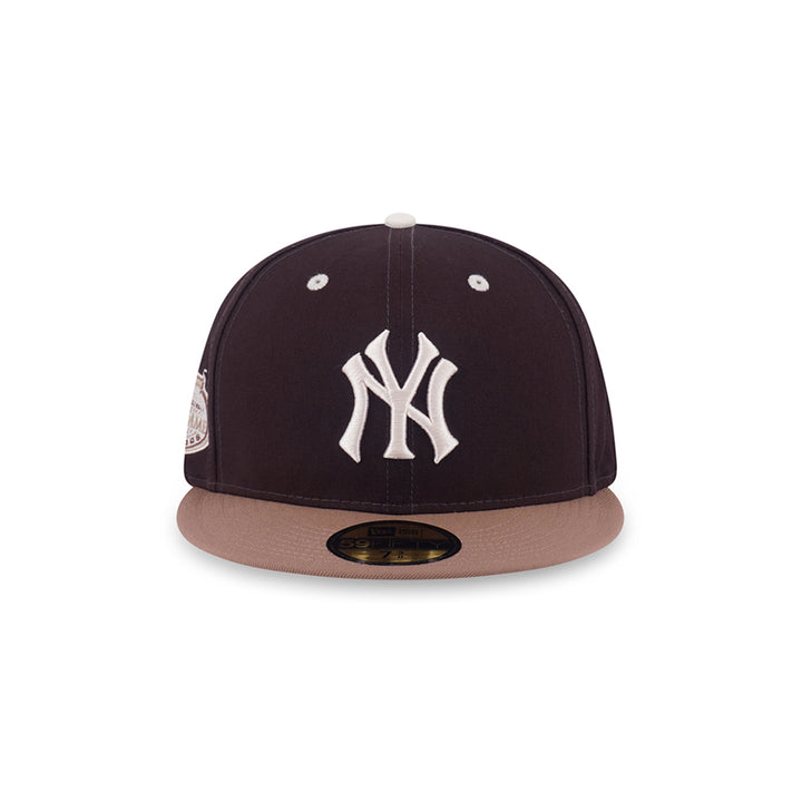 New Era หมวกรุ่น 59Fifty Pack - Iced Latte New York Yankees Cooperstown Chocolate 59Fifty Cap