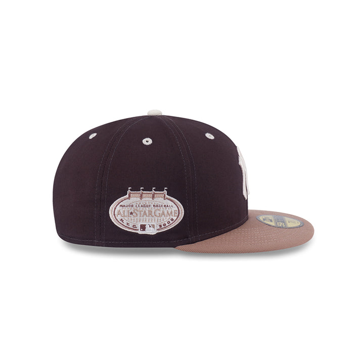 New Era หมวกรุ่น 59Fifty Pack - Iced Latte New York Yankees Cooperstown Chocolate 59Fifty Cap