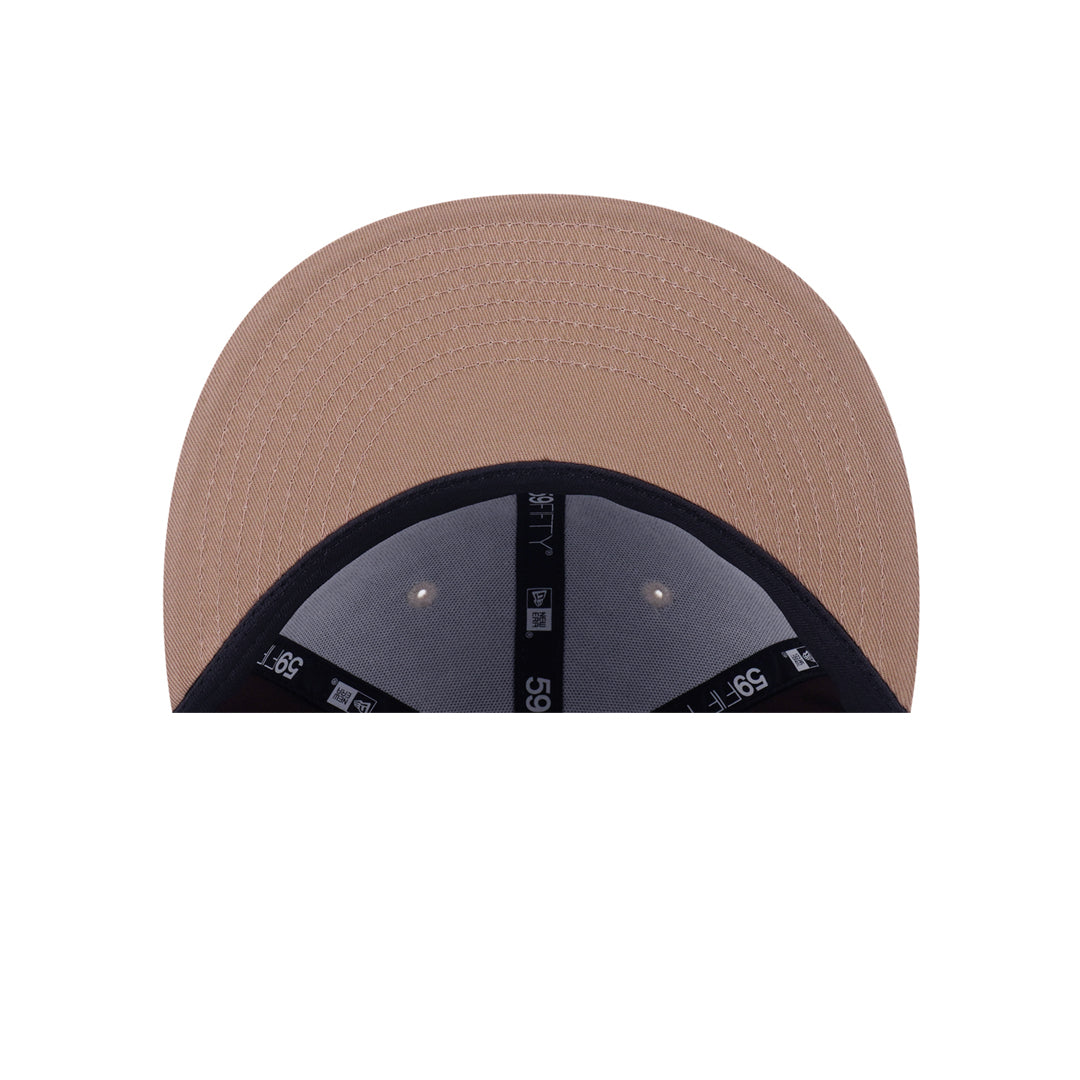New Era หมวกรุ่น 59Fifty Pack - Iced Latte New York Yankees Cooperstown Chocolate 59Fifty Cap