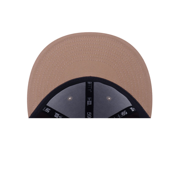 New Era หมวกรุ่น 59Fifty Pack - Iced Latte New York Yankees Cooperstown Chocolate 59Fifty Cap