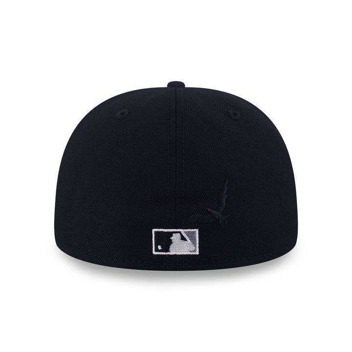 New Era หมวกรุ่น 59Fifty Pack - Crows New York Yankees Cooperstown 2-Tone Graphite Visor Black 59Fifty Cap
