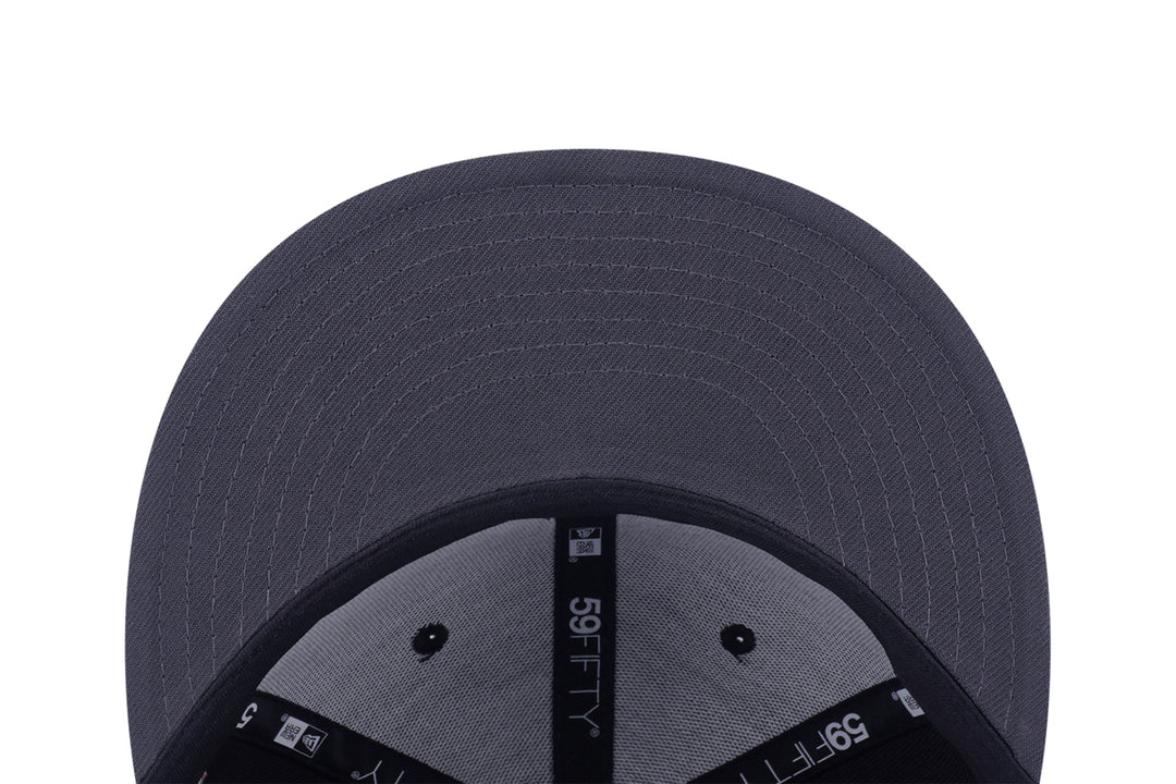 New Era หมวกรุ่น 59Fifty Pack - Crows New York Yankees Cooperstown 2-Tone Graphite Visor Black 59Fifty Cap