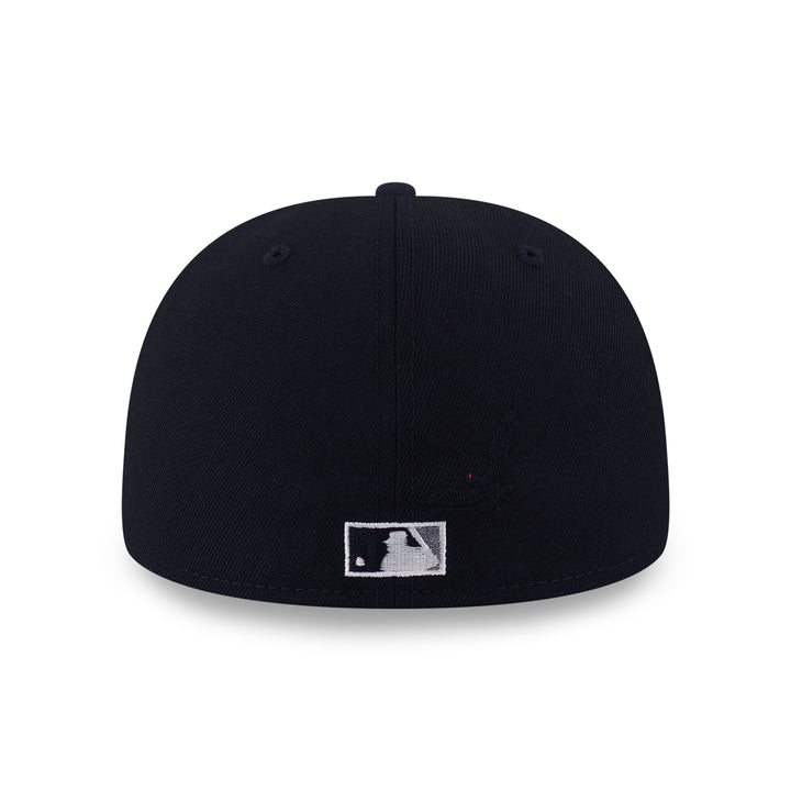 New Era หมวกรุ่น 59Fifty Pack - Crows Los Angeles Dodgers Cooperstown 2-Tone Graphite Visor Black 59Fifty Cap