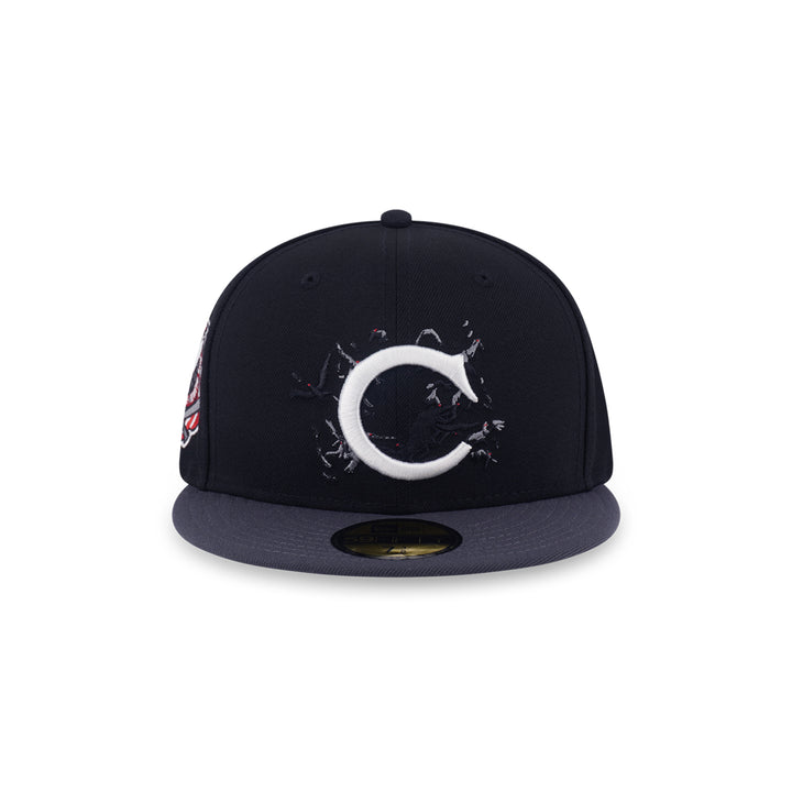 New Era หมวกรุ่น 59Fifty Pack - Crows Chicago White Sox Cooperstown 2-Tone Graphite Visor Black 59Fifty Cap