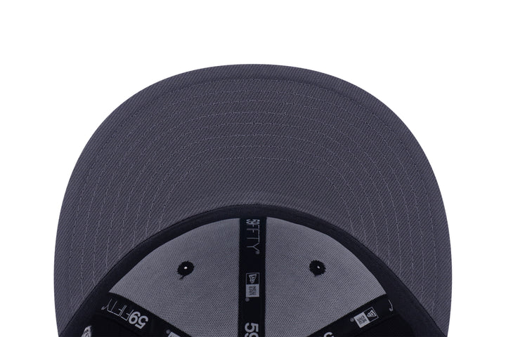 New Era หมวกรุ่น 59Fifty Pack - Crows Chicago White Sox Cooperstown 2-Tone Graphite Visor Black 59Fifty Cap
