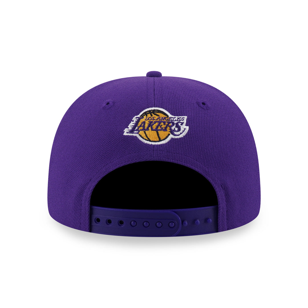 New Era หมวกรุ่น Los Angeles Lakers League Mix Cartoon 2-Tone Gold Visor True Purple Kids 9Forty Af Cap