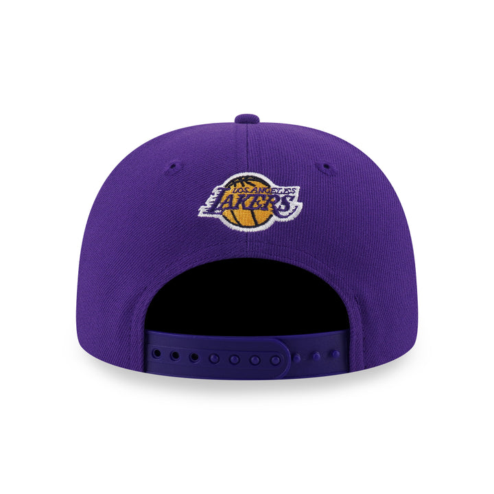 New Era หมวกรุ่น Los Angeles Lakers League Mix Cartoon 2-Tone Gold Visor True Purple Kids 9Forty Af Cap