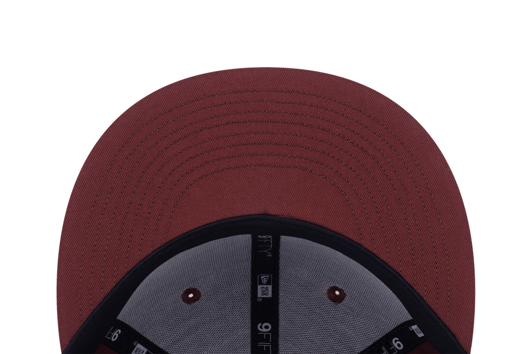 New Era หมวกรุ่น San Diego Padres Mlb Contrast Stitching Deep Auburn Brown 9Fifty Cap