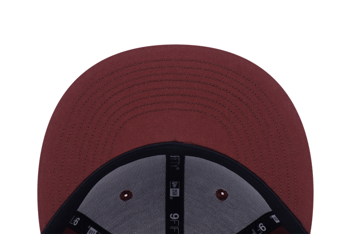 New Era หมวกรุ่น San Diego Padres Mlb Contrast Stitching Deep Auburn Brown 9Fifty Cap