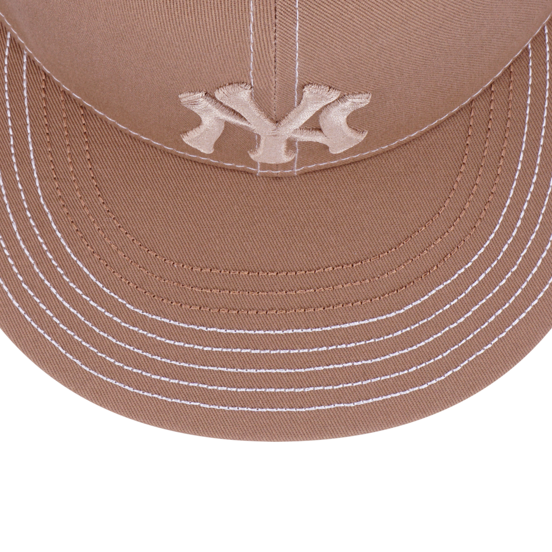 New Era หมวกรุ่น New York Yankees Mlb Contrast Stitching Khaki 9Fifty Cap