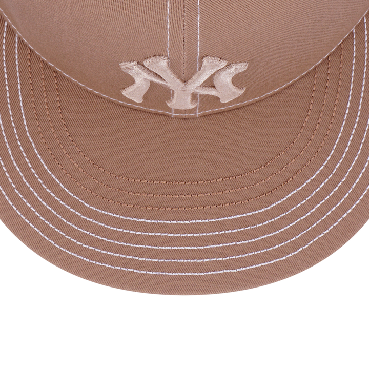New Era หมวกรุ่น New York Yankees Mlb Contrast Stitching Khaki 9Fifty Cap