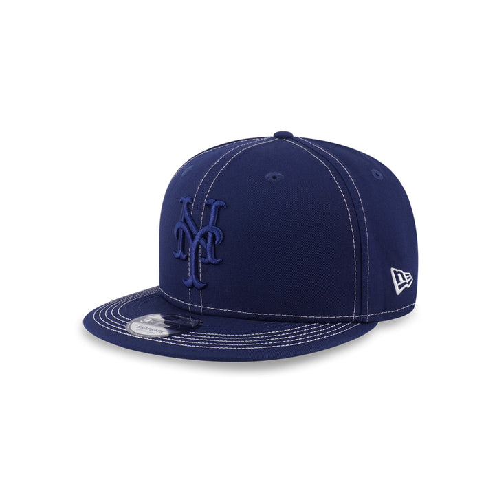 New Era หมวกรุ่น New York Mets Mlb Contrast Stitching Oceanside Blue 9Fifty Cap