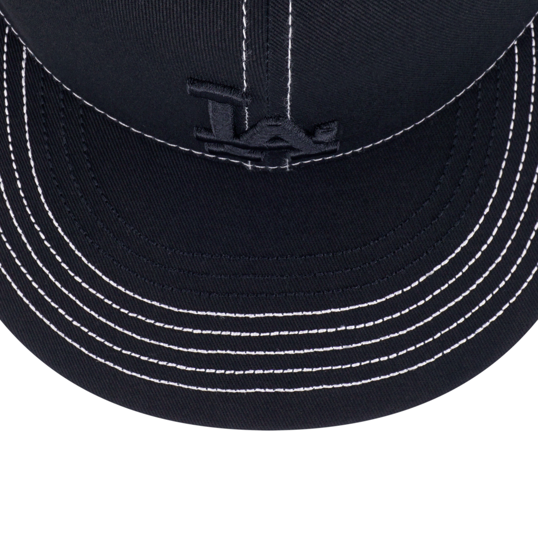 New Era หมวกรุ่น Los Angeles Dodgers Mlb Contrast Stitching Black 9Fifty Cap