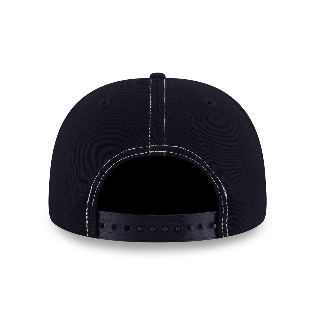 New Era หมวกรุ่น Los Angeles Dodgers Mlb Contrast Stitching Black 9Fifty Cap