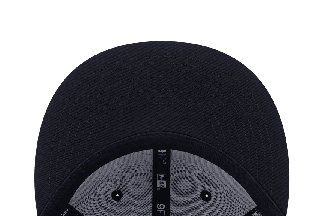 New Era หมวกรุ่น Los Angeles Dodgers Mlb Contrast Stitching Black 9Fifty Cap