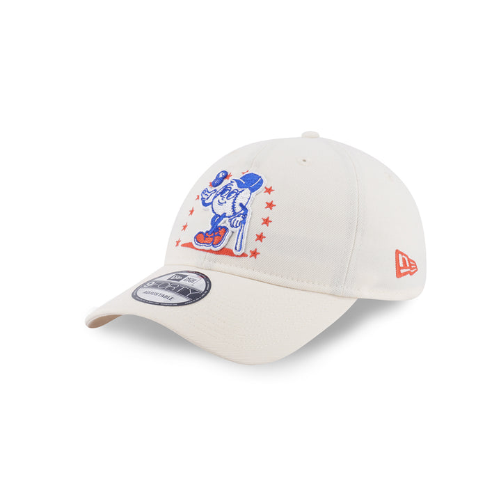 New Era หมวกรุ่น New York Mets League Mix Cartoon Chrome White 9Forty Unst Cap