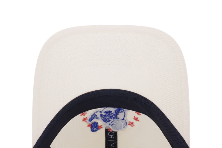 New Era หมวกรุ่น New York Mets League Mix Cartoon Chrome White 9Forty Unst Cap