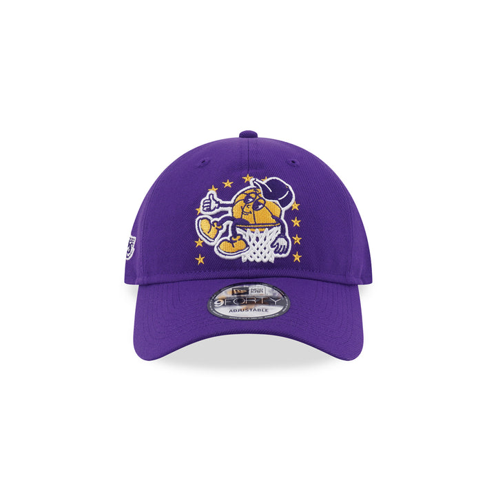 New Era หมวกรุ่น Los Angeles Lakers League Mix Cartoon True Purple 9Forty Unst Cap