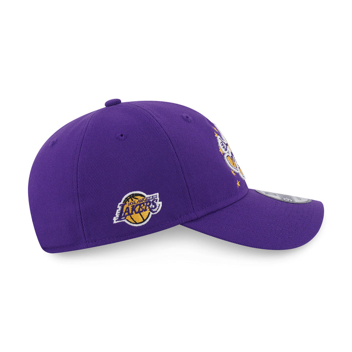 New Era หมวกรุ่น Los Angeles Lakers League Mix Cartoon True Purple 9Forty Unst Cap
