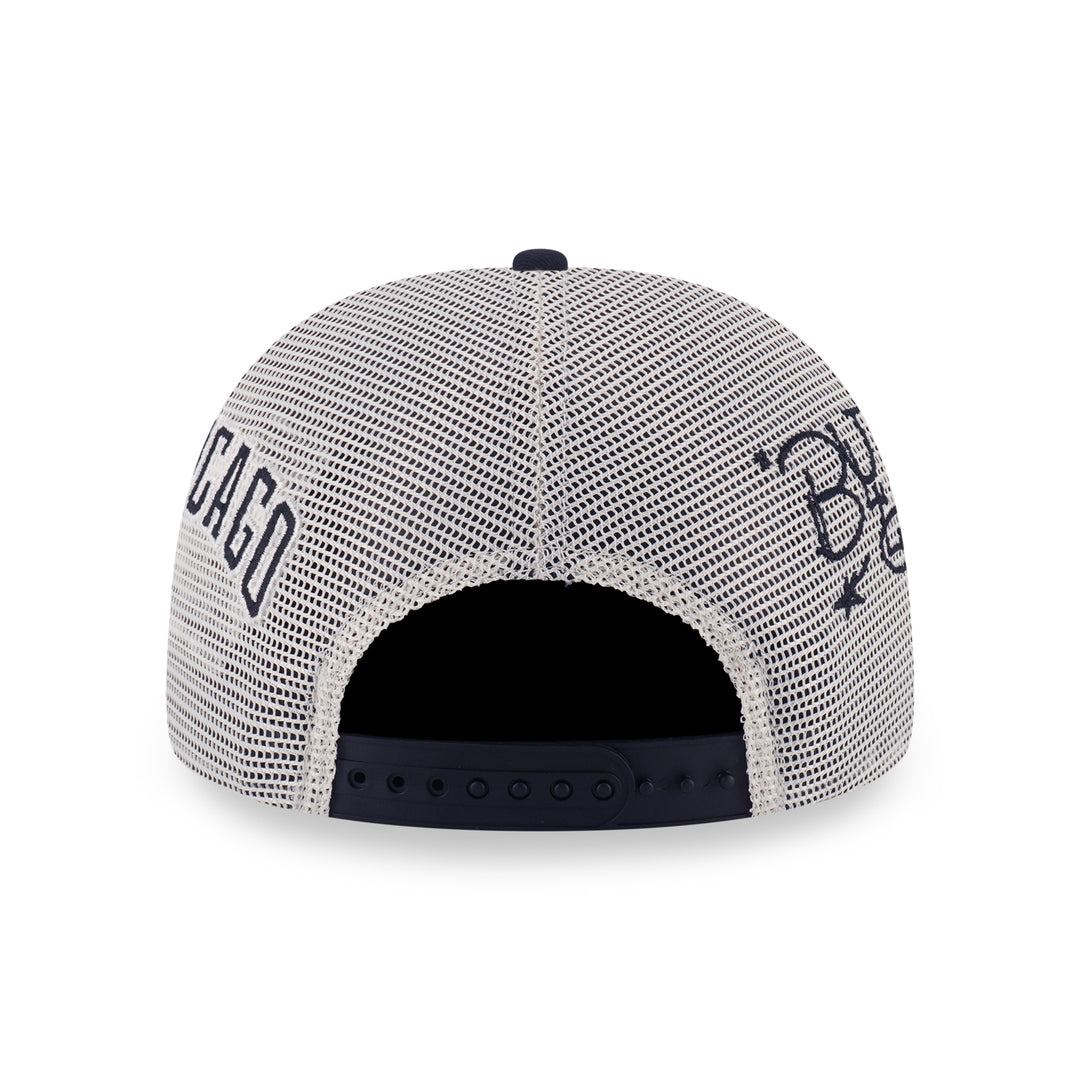 New Era หมวกรุ่น Chicago Bulls League Mix Chrome White 9Forty Af Trucker Cap