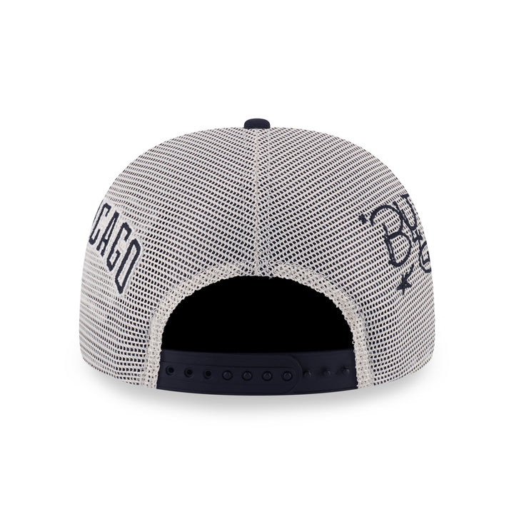 New Era หมวกรุ่น Chicago Bulls League Mix Chrome White 9Forty Af Trucker Cap