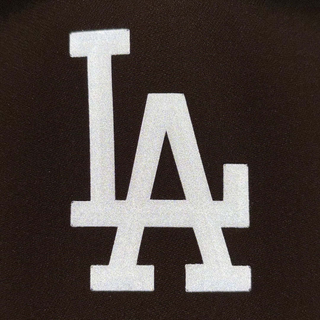 New Era หมวกรุ่น Los Angeles Dodgers Metal Badge Walnut 9Forty Af Cap