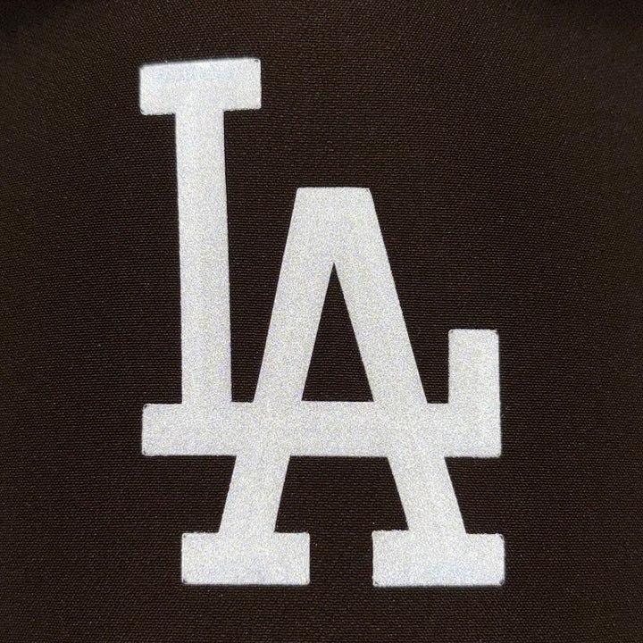 New Era หมวกรุ่น Los Angeles Dodgers Metal Badge Walnut 9Forty Af Cap