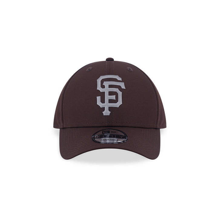 New Era หมวกรุ่น San Francisco Giants Metal Badge Walnut 9Forty Cap